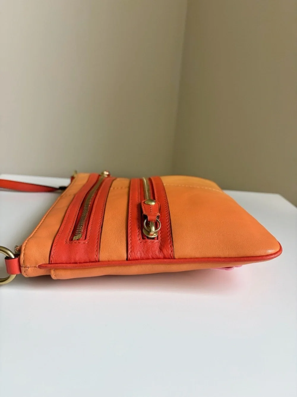 Coach Bonnie Double Zip Pocket Swing Crossbody Bag